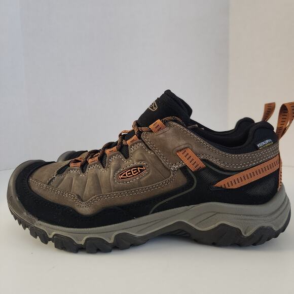 KEEN Men's Targhee 4 Low Height Durable Waterproof Hiking Shoes, US 10.5 wide - Picture 4 of 10